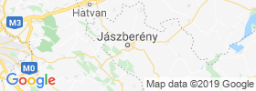 Jaszbereny map